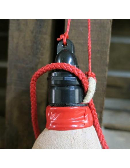 Bota de Vino de Látex Recta Color Natural AUTÉNTICA PIEL DE CABRA