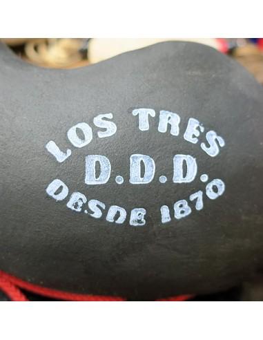 Bota de Vino de Látex Curva Color Oscuro AUTÉNTICA PIEL DE CABRA