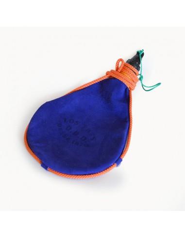 Bota de Vino Color Azul Oscuro AUTÉNTICA PIEL DE CABRA