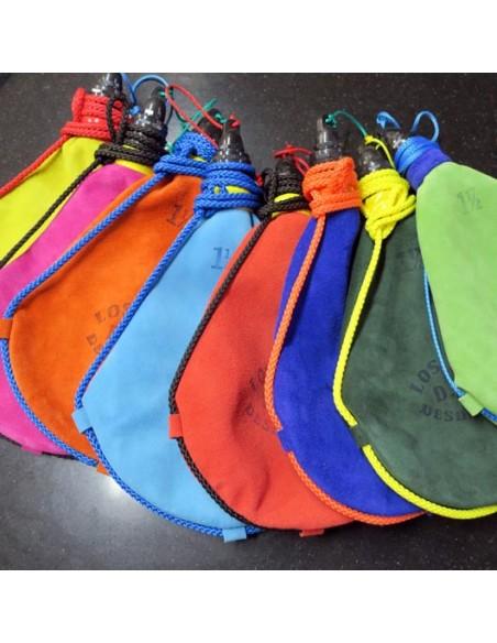 Bota de Vino Color Amarilla AUTÉNTICA PIEL DE CABRA