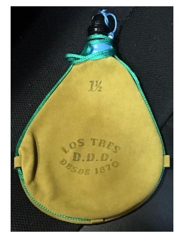 Bota de Vino Color Amarilla AUTÉNTICA PIEL DE CABRA