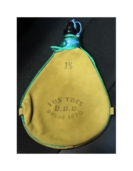 Bota de Vino Color Amarilla AUTÉNTICA PIEL DE CABRA